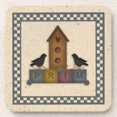 バードハ初期のウスコルクコースター コースター (正面)