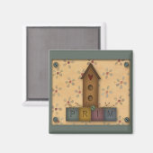 バードハ初期のウス磁石 マグネット (正面/裏面)