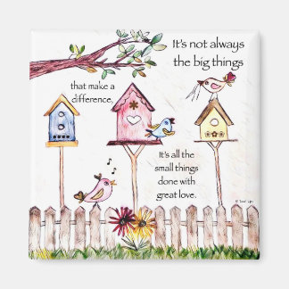 バードハ絵画ウス磁石 マグネット