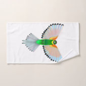 バードバス飛んでいるタオル バスタオルセット (ハンドタオル)