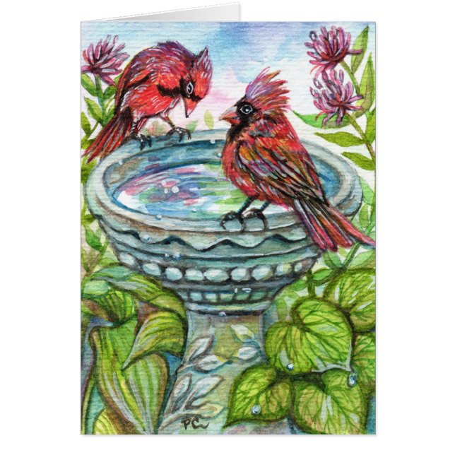 バードバス (正面)