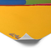 バードバス – Ken Gage Art ポスター (角)