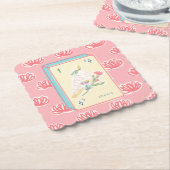 バードバム麻雀への応援 ペーパーコースター (アングル)