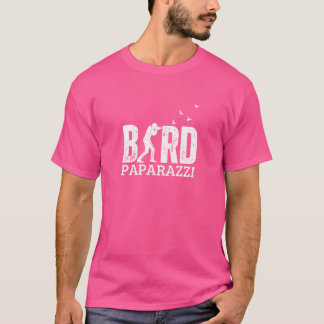 バードパパラッツィおもしろいバードウォッチングの友だち Tシャツ