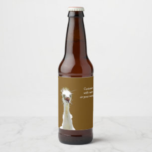 バードビ熱狂するールラベル ビールラベル