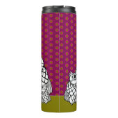 バードファミリー&水玉模様 タンブラー (裏面)