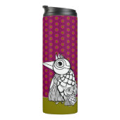 バードファミリー&水玉模様 タンブラー (回転右)