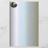 バードフィーダーでのリス 便箋 (正面)