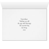 バードフィーダー上のナナブルージェイ用誕生日 (内部横(下))