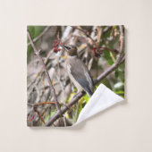 バードフォトグラフィー、ボヘミアン・ワクウィング バスタオルセット (ウォッシュタオル)