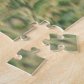 バードフォトリトルグレブウォーター反射自然 ジグソーパズル (側面)