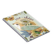 バードフォークアート ノートブック (右側)