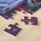 バードフクロウおよびバードハウスパズル ジグソーパズル (側面)