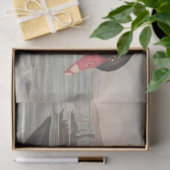 バードブラックスワンEPHEMERAデコページ 薄葉紙 (ギフト)