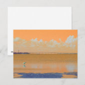 バードブリッジオレンジブルーリバーフロリダ ポストカード (正面/裏面)