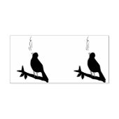 バードブルーの歌う自然 ラバースタンプ (インプリント)