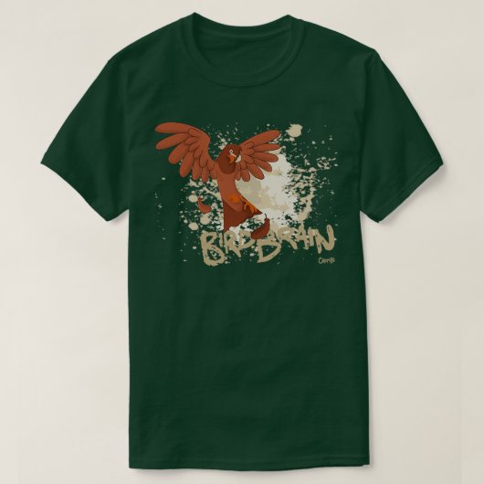 バードブレインのクラムの微調整1 Tシャツ (デザイン正面)