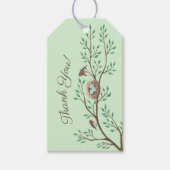 バードベビーシャワー春 ギフトタグ (正面)