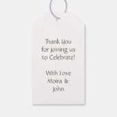 バードベビーシャワー春 ギフトタグ (裏面)