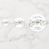 バードベビーシャワー春 コンフェッティ (裏面)