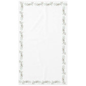 バードベビーシャワー春 テーブルクロス (正面)