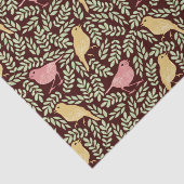 バードボタニカルプリントティッシュペーパー 薄葉紙 (詳細)