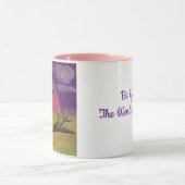 バードマお洒落グは自分の世界が調整する マグカップ (中央)