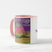 バードマお洒落グは自分の世界が調整する マグカップ (正面左)