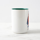 バードマグカップ ツートーンマグカップ (中央)