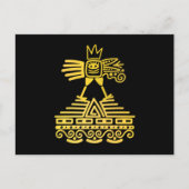 バードマヤアステカインカ文明古代文化 ポストカード (正面)