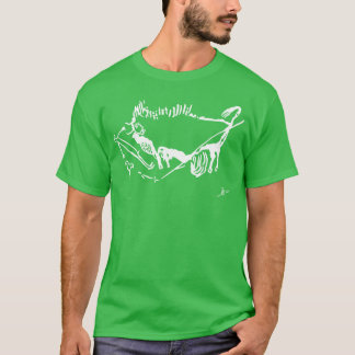 バードマンとバイソン絵を描ケイブの友人 Tシャツ