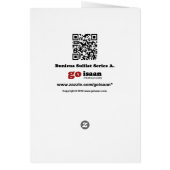 バードマンワイ…ノングカイ、イサーン、タイランドカード (裏面)