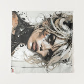 バードモダンット タペストリー (正面(横))