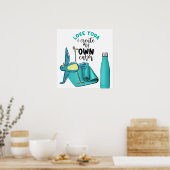 バードヨガ引用文 ポスター (キッチン)