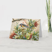 バードラバーアートノートカお洒落ード カード (正面)