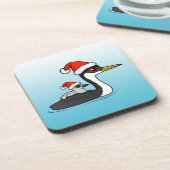 バードラブルウエスタングレブサンタ コースター (左側)