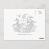 バードラブルガラ ポストカード (裏面)