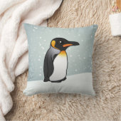 バードラブルキングペンギン クッション (ブランケット)