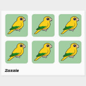 バードラブルゴールデンパレーケ スクエアシール (シート)