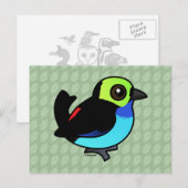 バードラブルパラダイスタネガー ポストカード (正面/裏面)