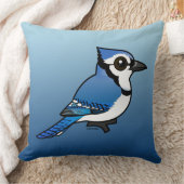 バードラブルブルージェイ クッション (ブランケット)