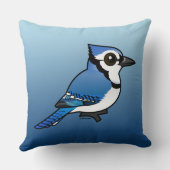 バードラブルブルージェイ クッション (裏面)