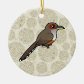 バードラブルプエルトリカリザードキュッコ セラミックオーナメント (正面)