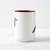 バードラブルプエルトリカリザードキュッコ ツートーンマグカップ (中央)