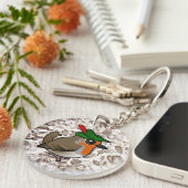 バードラブルヨーロッパフード キーホルダー (正面右)