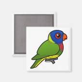 バードラブルレインボーロリケット マグネット (正面/裏面)