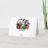 バードラブルワーブラースクリスマスリース シーズンカード (裏面)