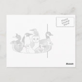 バードラブルワーブラ6 ポストカード (裏面)