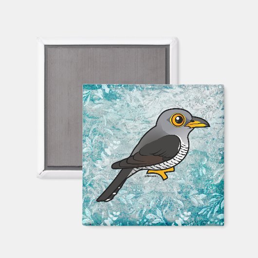 バードラブル一般的なカッコウ マグネット (正面/裏面)