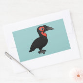 バードラブル南地産のスズメバチ 長方形シール (封筒)